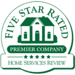 Five Star Rated Premier Company badge