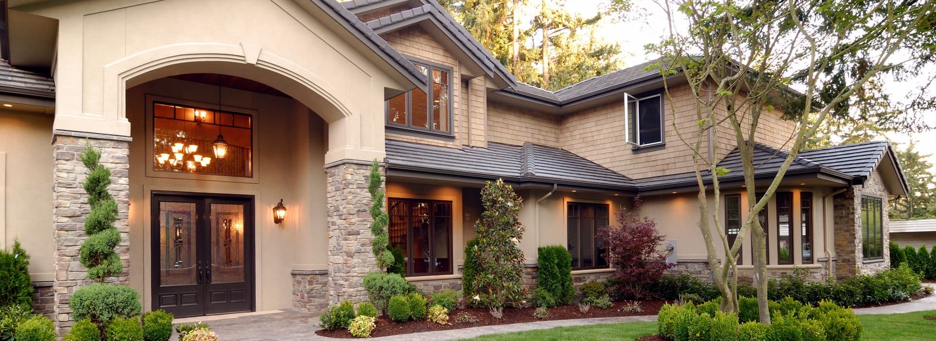 Beautiful home exterior