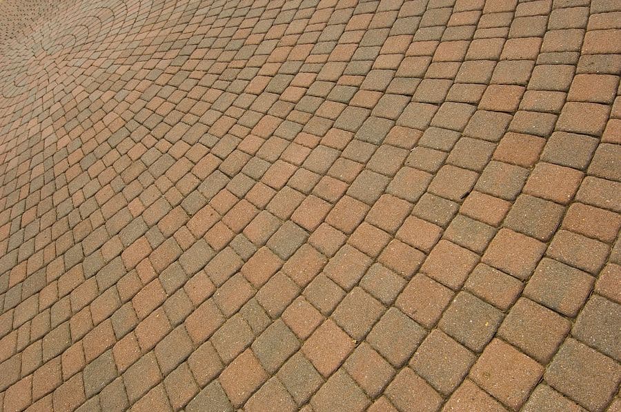 Patio pavers walkway