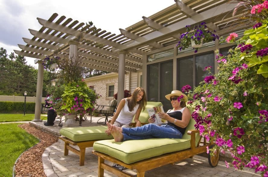 outdoor patio pergola